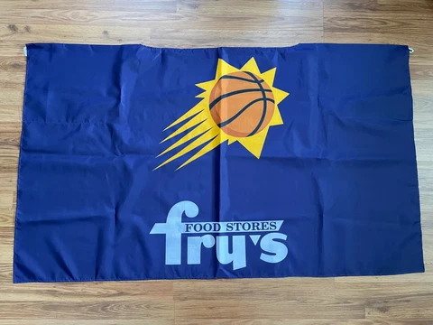 Phoenix Suns NBA BASKETBALL SUPER AWESOME Fan Cave 2018 SGA Banner Cape Flag! Cover