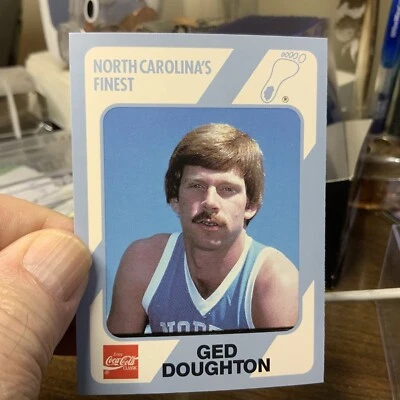1989-90 Collegiate Collection North Carolina's Finest Ged Doughton #188 - Image 1 of 2