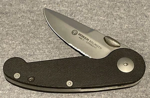 Boker G10 Super Liner Partially Serrated Blade 2-3/4" blade  BO2081 DISCONTINUED - Picture 1 of 5