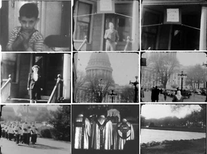 1940s 8mm Home Movies Milwaukee WI Elkhart IN Family Catholic Mass Beer Drinking - Picture 1 of 5