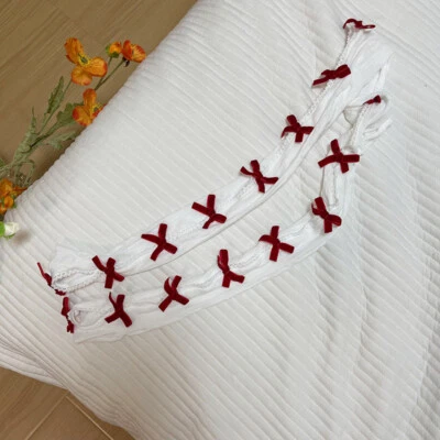 Lindos guantes Lolita Dama Lazo Encaje Mangas Brazo Fiesta Huecos Sin Dedos Foto 1 de 4