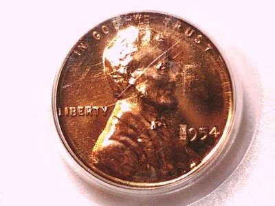 1954 P Lincoln Wheat Cent PCGS PR 68 RD 2206864 - Image 1 of 3