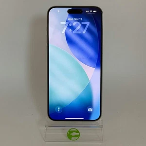 Entsperrt Apple iPhone 15 Pro Max 256GB Weiß Titan MU673LL/A - Bild 1 von 10