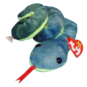 Ty Beanie Baby Hissy - MWMT (Snake 1997) - Imagen 1 de 1
