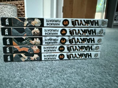 Manga bundle Haikyuu Graphic Novel Series Volumes 1-5 Season 1 English Version - Image 1 of 2