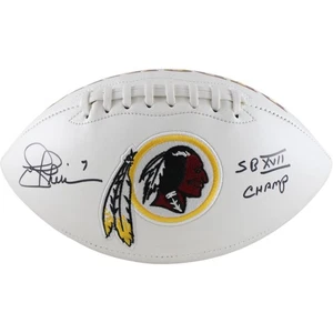 Joe Theismann Autographed Washington Redskins Football SB Champs Beckett 51493 - Picture 1 of 6