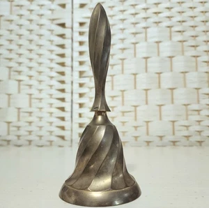 Vintage massive Messing Glocke 7,5" hoch - Bild 1 von 5