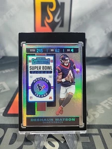 2019 Panini Contenders Football Deshaun Watson Super Bowl Ticket #33  1/1 - Picture 1 of 2