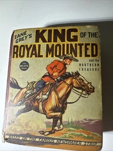 King of the Royal Mounted and the Northern Treasure 1937 Big Little Book Vintage - Bild 1 von 20
