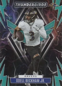ODELL BECKHAM JR. 2023 Panini Phoenix Thunderbirds Teal, #ed 050/125 RAVENS NFL - Bild 1 von 2