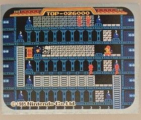 1985 Topps Nintendo Wrecking Crew (Mario) Sticker Vintage NES Nintendo 1989