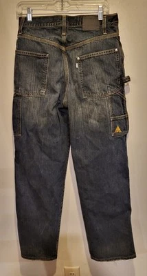 Vintage Silvertab Levi's 30 X 30 Carpenter Baggy Jeans 90s Y2K Skater Grunge - Image 1 of 4