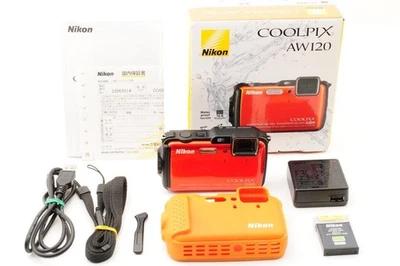 Nikon COOLPIX AW120 Waterproof Digital Camera 16MP Tested with Accessories - Image 1 of 4
