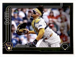 2025 Topps Black William Contreras 65/74 Milwaukee Brewers #433 - Picture 1 of 2