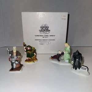 DEPT. 56 Heritage Village Collection Weihnachtslied Spirituosen 4er Set #5589-1 - Bild 1 von 9