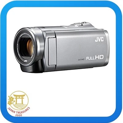JVCKENWOOD JVC Video Camera Everio 60x Dynamic Zoom Silver GZ-E109-S - Image 1 of 2