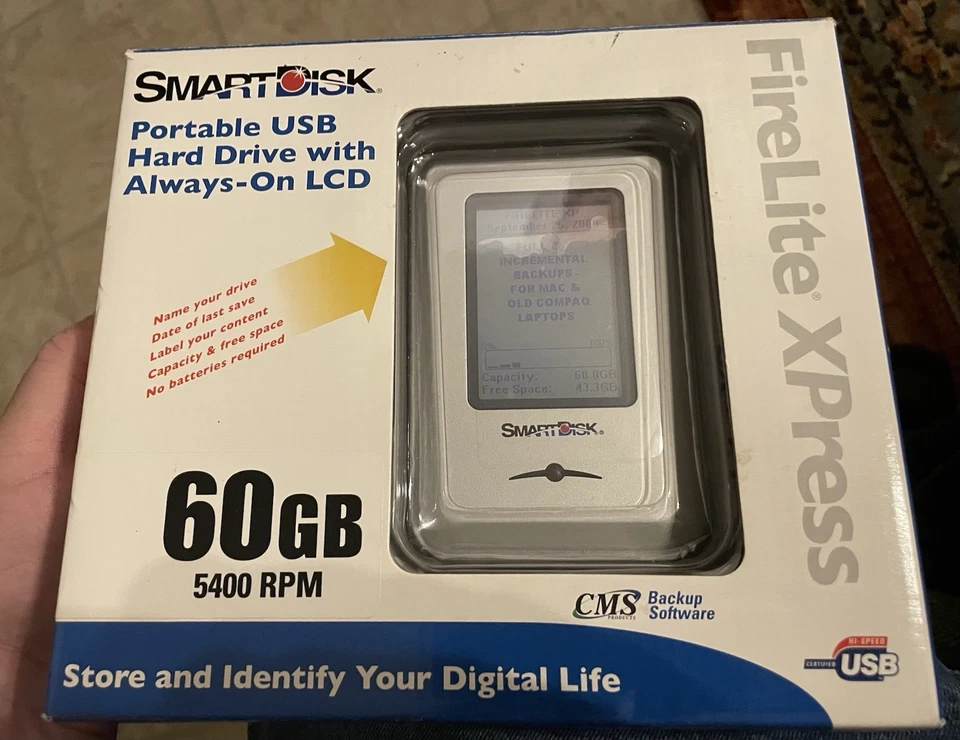 SmartDisk FireLite 60gb 5400 Rpm - Image 1 of 1