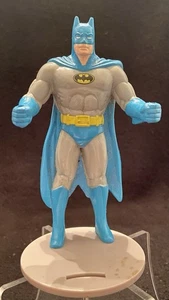 PORTABICCHIERI FIGURE BATMAN 1988 vintage - Burger King - DC Comics - 4,5" - Foto 1 di 7