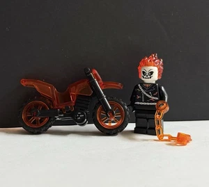 LEGO Marvel Ghost Rider minifigure custom pad printed - Picture 1 of 3