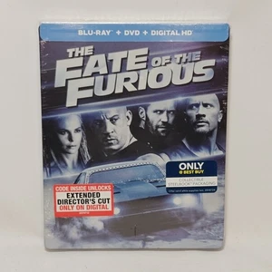 The Fate of the Furious - Blu-ray / DVD / Digital Best Buy Exclusive Steelbook - Bild 1 von 4