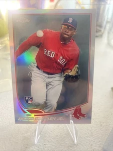 2013 TOPPS CHROME #166 JACKIE BRADLEY JR. (RC) NM-MT Condition - Picture 1 of 2