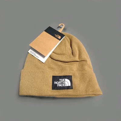 The North Face Dock Worker Recycled Beanie Utility Brown One Size Fits All - Image 1 of 4