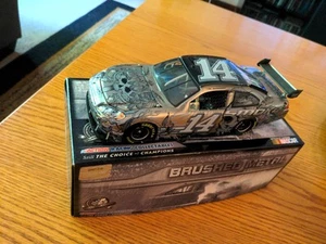 Tony Stewart #14 SMOKE 2010 Brushed Metal Impala 1/24 ACTION Brand Diecast 1:24 - Picture 1 of 2