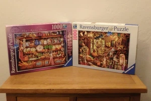 Ravensburger Mum's Kitchen Dresser / Merlin's Laboratory 1000 Pc/ Ciro Marchetti - Picture 1 of 4
