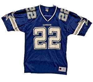 Vintage Champion Dallas Cowboys Trikot Emmitt Smith Herren Vintage XL Blau #22 - Bild 1 von 7