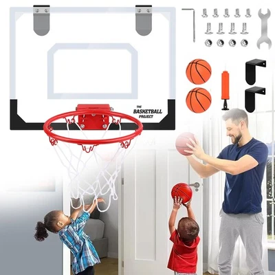 Mini Basketballkorb für Kinder Erwachsene Basketballkorb Indoor Basketball Set - Bild 1 von 4