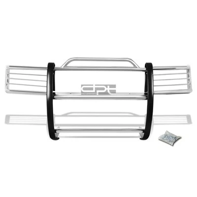Fit 98-02 Passport/Rodeo Sport Chrome Stainless Steel Front Bumper Grill Guard - Image 1 of 4