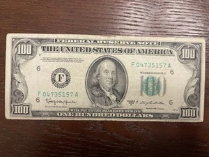 1950 Series D $100 Bill - Picture 1 of 2