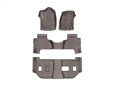 WeatherTech FloorLiner for 2015-2020 Cadillac Escalade ESV - Full Set, Cocoa - Image 1 of 4