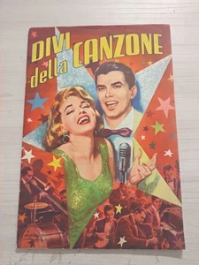 Sammelbilderalbum DIVI DELLA SONG Ed. Blitz 1958 -LEER- Original - Bild 1 von 9