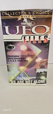 UFO FILES We Are Not Alone VHS Box Set 4 Videos Collector’s Choice New Sealed - Image 1 of 4