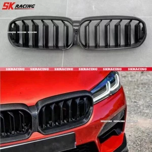 Kit de parrilla delantera duradera de fibra de carbono para BMW Serie 5 M5 F90 2021-2023 - Imagen 1 de 9