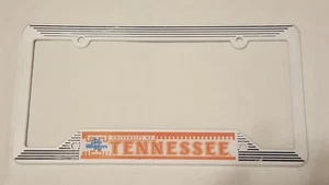 MARCO DE PLACA DE PLÁSTICO DE TENNESSEE VOLUNTARIAS PARA DAMA AUTOMÁTICA (NO PERFECTO PARA VER - Imagen 1 de 2