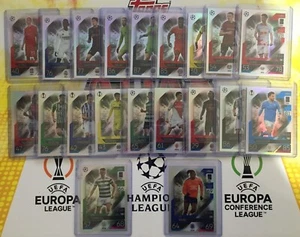 Topps Match Attax UCL 2022/23 - CHROME PREVIEW CR 💥 FULL SET 💥 CR1 to CR20 💥 - Picture 1 of 1
