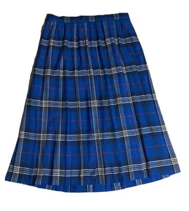 Edinburgh Collection Tartan Skirt Size- 14 Waist-30" Length-29" Lined A-line - Picture 1 of 6