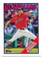 2023 Topps Update TRISTON MCKENZIE Insert 1988 35th ANNIVERSARY Card GUARDIANS