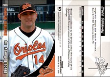 Bruce Gallaway 2006 Grandstand Bluefield Orioles #31 Card *AutographDen*