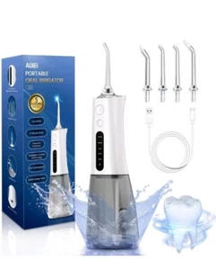 AUIEI Water Flosser for Teeth Cordless Oral Irrigator Portable Dental Teeth Clea