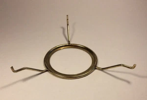 7" Fitter Brass Plated Tripod Shade Holder For No. 2 Brass Plated Burners TRI715 - Picture 1 of 3
