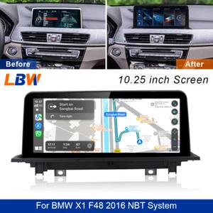 For BMW X1 F48 2016 NBT System 10.25'' Car Multimedia Screen Radio Stereo Player - Picture 1 of 12