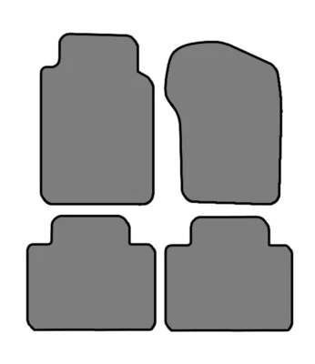 1998-2003 Isuzu Amigo/Rodeo Sport 4pc Custom Fit Carpet Floor Mats- Black Foto 1 de 4