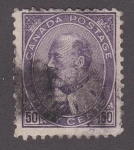 Canada 1908 #95 King Edward VII  Used Fine - Picture 1 of 1