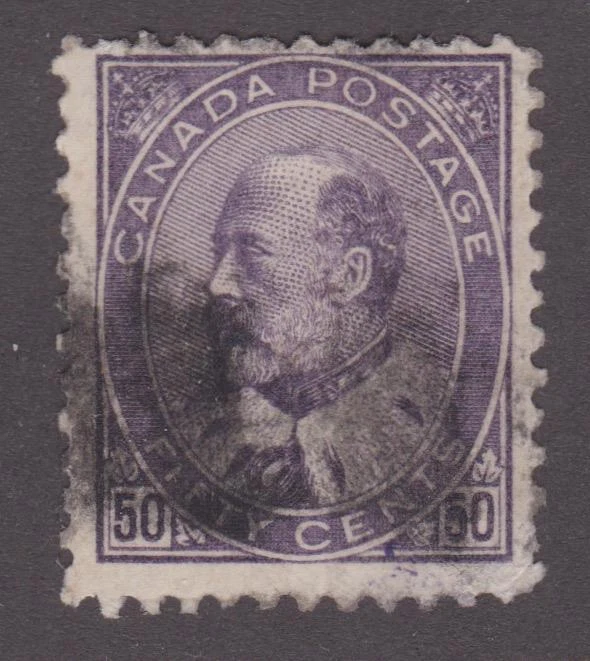 Canada 1908 #95 King Edward VII  Used Fine - Image 1 of 1