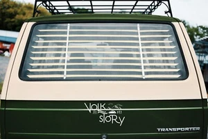 VW Volkswagen T3 T25 Vanagon Caravelle Bus Transporter 79-92 window rear blind - Picture 1 of 8
