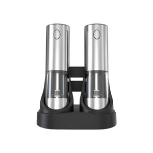 Kabellose wiederaufladbare Salz- und Pfeffermühlen mit benutzerfreundlichem Design - Bild 1 von 10