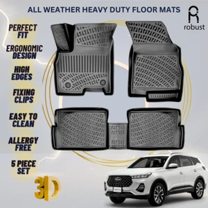 Floor Mats Liners For Chery Tiggo 7 2020-2025 All Weather Heavy Duty 3D Car Rugs - Picture 1 of 9